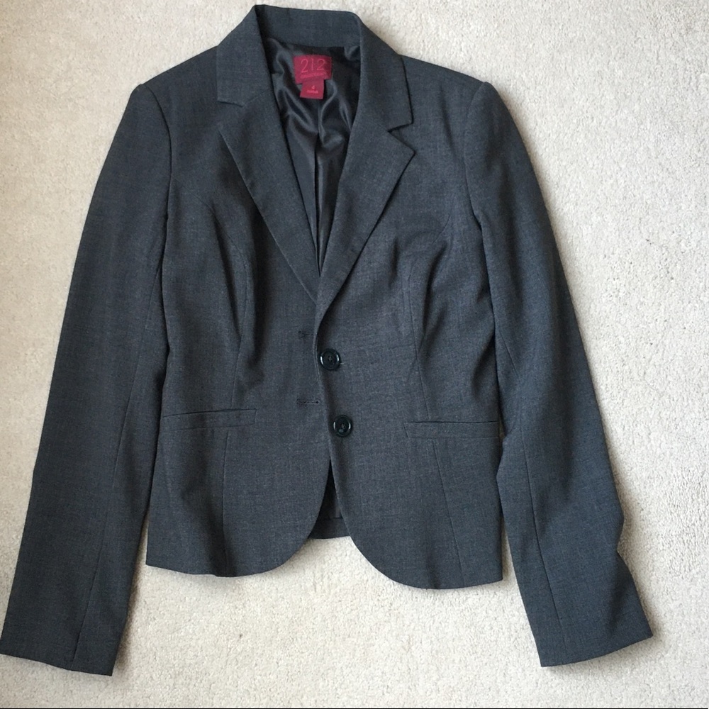 Gray blazer